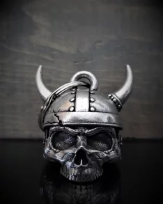 Viking Helmet Skull 3D Bell