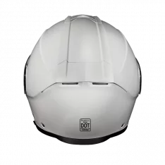 Glide Modular - DOT Approved, Bluetooth Ready, Dual Visor, - Hi-Gloss White
