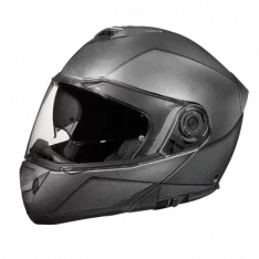 Glide Modular - DOT Approved, Bluetooth Ready, Dual Visor, - Gun Metal Grey Metallic